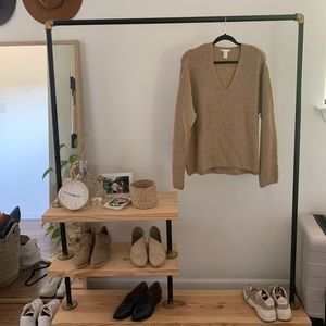 Oversized knit sweater